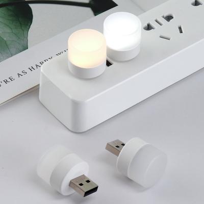 China Factory wholesale USB night light 5V portable emergency light PC housing mobile power charging USB student night light for sale