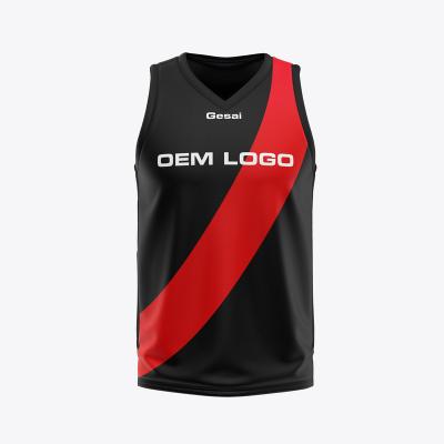 China Sets/Top/Shorts...Customize Design Aussie Breathable Football Sportswear Sports T-Shirt Designs Cricket Tank Top for sale