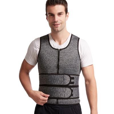 China New Sports Normal Waist Shapewear Men's Body Shaper Body Shaper Corset Slimming Vest for sale