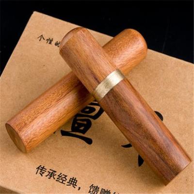 China Household Household Sandalwood Storage Box Free Threading Needle Set Blind Quilting Hand Tool for sale