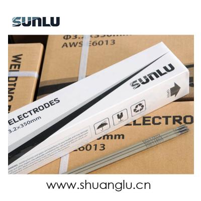 China Steel Structure SUNLU AWS E6013 E7018 E6011 E6010 E308L-16 E316L Welding Electrode Welding Rod Exporter From China India Italy for sale