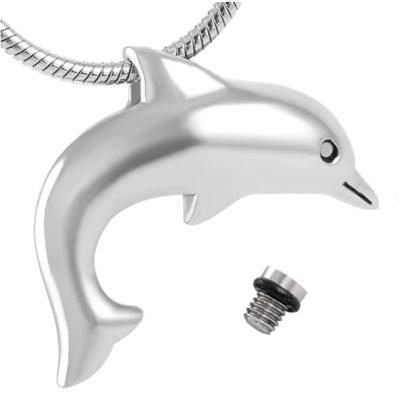 China Other Quality And Quantity Assured Dolphin Wholesale Cremation XM-014 Jewelry Necklace For Pet Urn for sale