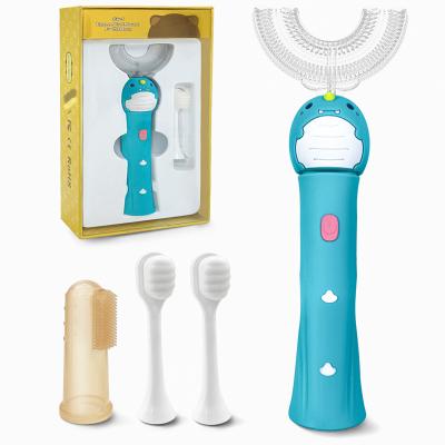 China 0-6years Baby 3 Different Modes Kids Toothbrush Cleaning Brush Heads Baby Electric Toothbrush For 0-6years Baby for sale