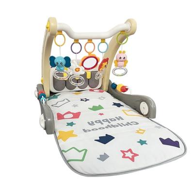 China Multifunctional Convertible Activity Fitness Sleep Game Blanket Baby Play Gym Mat, Musical Baby Educational Toy Mat with Piano Support Pedal for sale