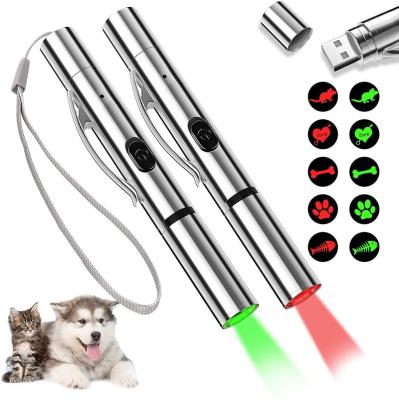 China Safer Indicator Viable Rechargeable LED Projection for Indoor and Outdoor Kitten and Dog Play as Cat Laser Toy for sale