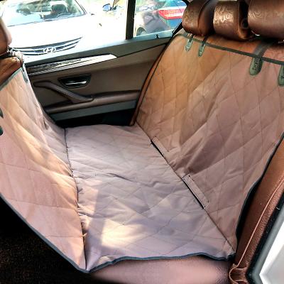 China Durable Dog Seat Cover For Cars Trucks And SUVs Waterproof Seat Cover Hammock Non-Slip Durable Pet Back Seat Covers for sale