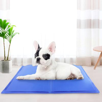 China Sustainable Dog Self Cooling Mat Pad For Establishments, Crates, Beds Or Car Seat, Summer Dog Cooling Mat To Keep Dog Cool Anti-Overheated for sale