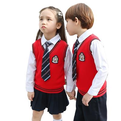 China Wholesale red school boys and girls fashionable school uniforms Japanese for sale