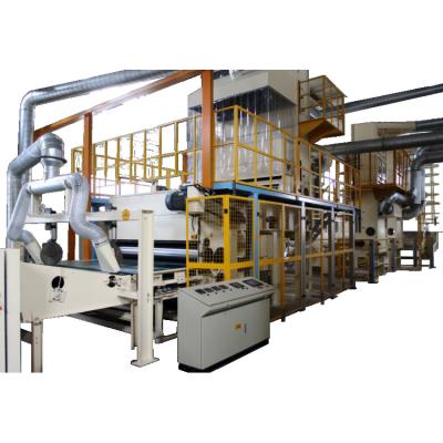 China Felt Nonwoven Machinery XXFZ Nonwoven Waste Airlaid Production Line for sale