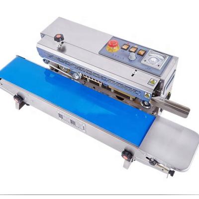 China FR-770A Food Automatic Vertical Continuous Strip Sealer Film Sealing Machine / Heat Sealer Machine for sale