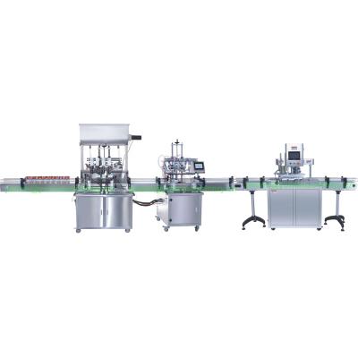 China Factory Factory Customized Automatic Four Nozzle Sauce Filling Machine Production Line for sale