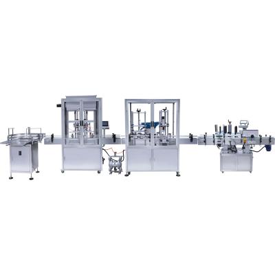 China Food Shanghai Factory Shampoo Filling Capping Labeling Machine Line for sale