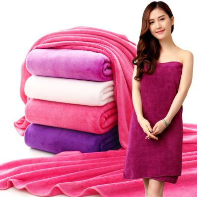 China China Supplier Microfiber Beach Adults Large Size Kids Safe Cloth Single Hand Towel Bath Towel For Hotel Bathroom Towels Set for sale