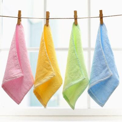 China Hot Selling Multifunctional Cotton Terry Hypoallergenic Cotton Oil Removal Kitchen Cleaning Towel Biodegradable Bamboo Dish Towels for sale