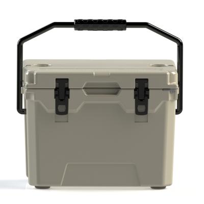 China Waterproof 2022 New 25QT Heavy Duty Rotomolded Ice Chest Box Hard Cooler Insulation For Marine for sale