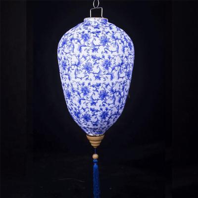 China Hot-sale Anomaly Foldable And Interesting Looking Chinese Silk Lantern For Restaurant Decoration for sale