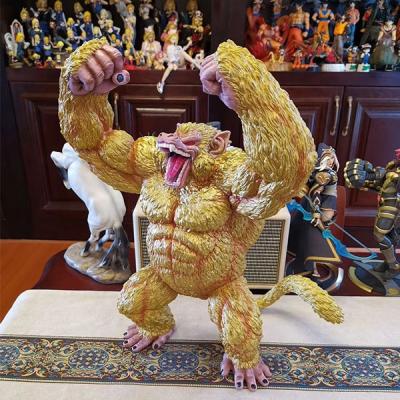 China China Creative Hot-selling Muscular Resin Gorilla Statue For Display Art Gallery Desktop/Window Decoration for sale