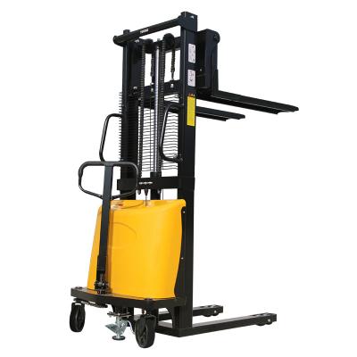 China Hotels China Manufacture Forklift Truck 1 Ton 2 Ton Semi-Electric Wire Rope Pallet Stacker for Sale for sale