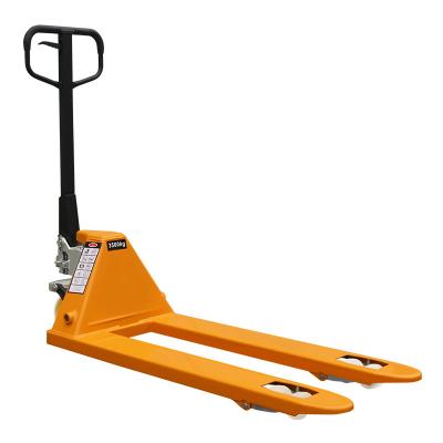 China Hotels china factory supplier high lift manual pallet jacks manufacture hand pallet jack 2 ton pallet truck for sale