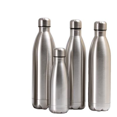 China Business Double vacuum creative thermos cup 304 stainless steel Cola bottle large capacity outdoor thermos bottle sports pot wholesale for sale