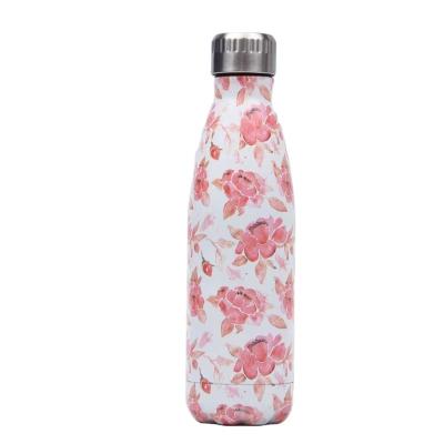 China PORTABLE Customized Cola bottle Fashion portable leisure sports entertainment, double vacuum stainless steel insulated cup for sale