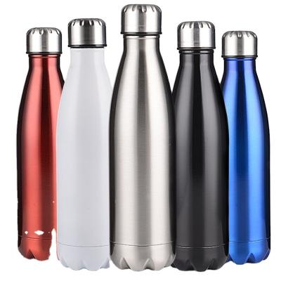 China PORTABLE Coke bottle stainless steel thermos cup bowling sports thermos kettle Creative gift LOGO a piece of hair for sale