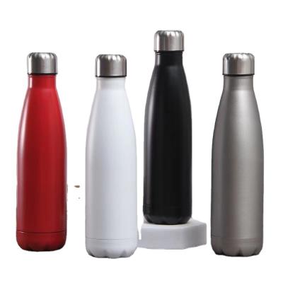 China Business 304 stainless steel outdoor thermos bottle sports pot Double-layer vacuum thermos cup large capacity thermal insula for sale