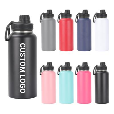 China PORTABLE Custom Logo Double Wall Thermal Vacuum Aqua Flask  Sport Water Bottle Insulated Stainless Steel Water Bottles for sale