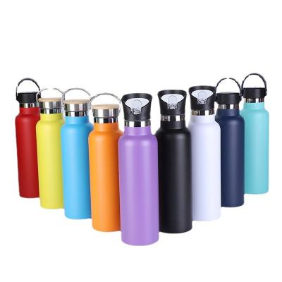 China PORTABLE Factory double walled stainless steel cup insulated beverage bottle rotary water bottle 500ml insulated sports water bottle for sale