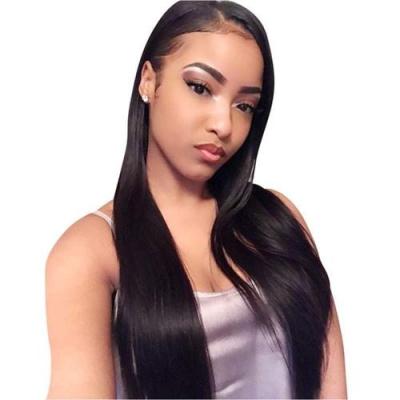 China Transparent Silky Straight Wave Lace Closure Pre Plucked 30 Inch Full Lace Hair Wigs Bleached Knot 360 Straight Lace Frontal Wig Hd for sale