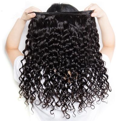 China Water Wave Straight Human Hair Wholesale Vendors Unprocessed Human Raw Remy Hair Bundles for sale