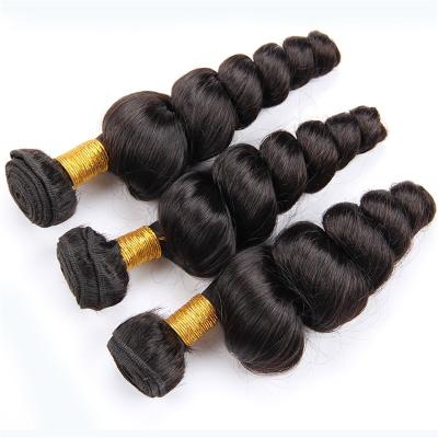 China Cheap Straight High Quality Virgin Brazilian Human Hair Loose Wave 10a Deep Wave Human Hair Bundles Straight Hair Bundles for sale