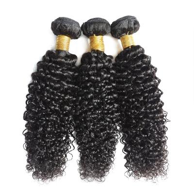 China Afro Kinky Curly Jerry Curl Hair Extensions Bundle Raw Brazilian Straight Wave High Quality Virgin Hair Bundles Vendors for sale