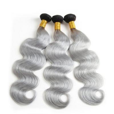 China 2021 new straight wave fashion wholesale price hair ombre weave bundles with closure hair with closure for sale