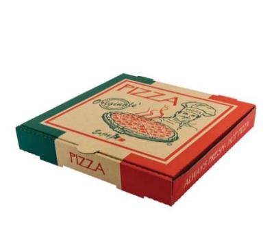 China Recycled materials custom logo printed portable pizza box for scooter delivery 12 inch corrugated pizza box pizza box for sale