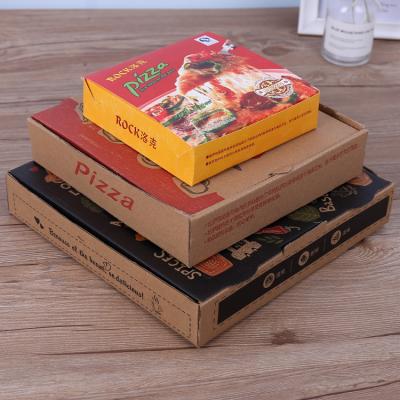 China Disposable White Pizza Slicer Box Custom Pizza Box Corrugated Cardboard Pizza Box 16 Inch for sale