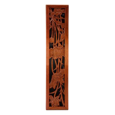 China Guanxiang Natural Indoor Lotus Wood Lotus Holder Incense Box Incense Wire Household Bedroom Ebony Branch Censer Censer Acid Burner for sale