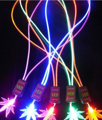 China Crazy Sale PVC Top Grade Led Lanyards Badge Holder for sale