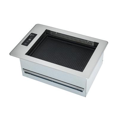 China Hot Popular 1500W Rectangular Radiant-Cooker For Restaurant BBQ Electric Grill GEC-1500DCT for sale