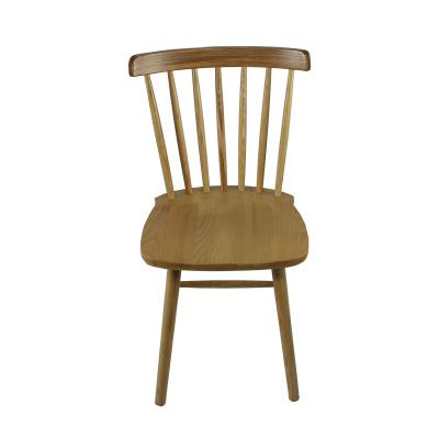 China Modern Simple Style Stable Ash Solid Wood Material For Home Use Dining Chair for sale