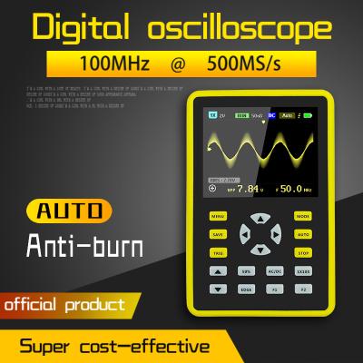 China FNIRSI-5012H 2.4 Inch 100MHz Analog Display Digital Oscilloscope 500MS/s Sampling Rate 500MS/s Bandwidth Support Waveform Storage for sale