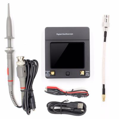 China DSO112A TFT Mini Digital Oscilloscope Touch Screen USB Handheld Oscilloscope 2MHz 5Msps DSO112A Interface for sale