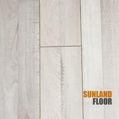 China Fireproof port ceramic tiles etc. 8mm Resistant Eco Friendly Anti-Slip Grain Design Wood Flooring Click Installation for sale