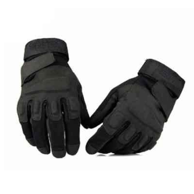 China Carbon Fiber Full Finger Army Gloves Full Finger Tactical Outdoor Military Slip Resistant Tortoise Shell Combat Gloves for sale