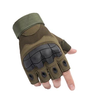 China Full Finger Outdoor Men Army Police Equipment Tactical Fingerless Gloves Military Custom Half Finger Gloves for sale