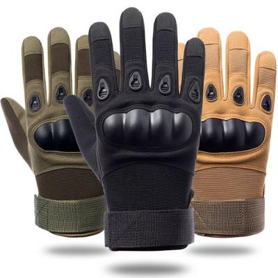 China Comfortable Full Finger Cycle Army Winter Shooting For Men Sport Gloves Outdoor Hiking Military Tactical Gloves for sale