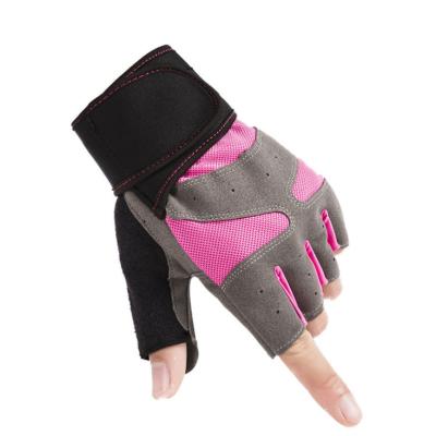 China Comfortable Half Finger Gloves Breathable Gel Sports Gloves MTB Outdoor Bike Bicycle Cycling Shockproof Glove for sale