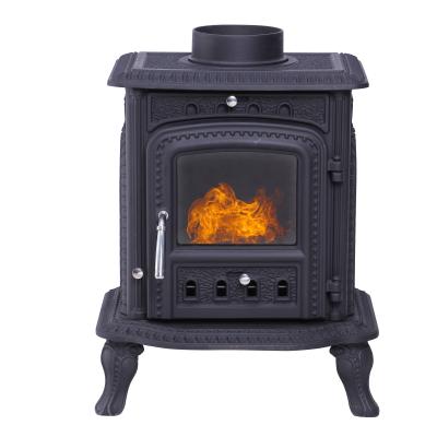 China Factory Direct Selling Remote Control Free Cast Iron Wood Burning Stove , Antique Wood Burning Stove for sale