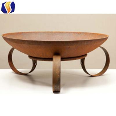 China Stored fire pit outdoor living pit steel steel fire pit corten steel fire pit for sale