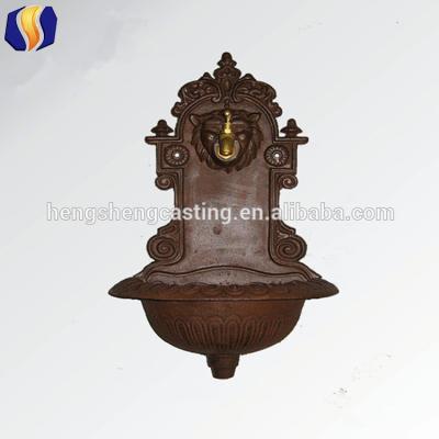 China In The Garden Cast Water Basin / Antique Water Fountain / Wall Fountain for sale